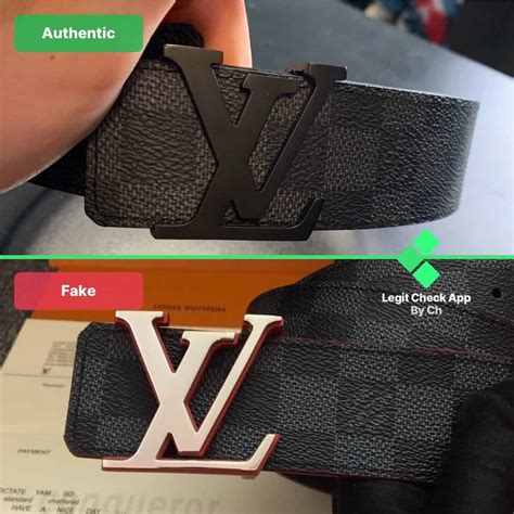 how to tell a real vs fake louis vuitton belt|counterfeit louis vuitton belts.